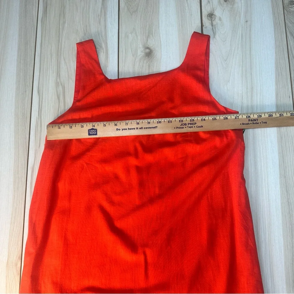 Kate Spade x Target Red Dress Sleeveless Scalloped Hem Mini Dress‎ Size XS NWT